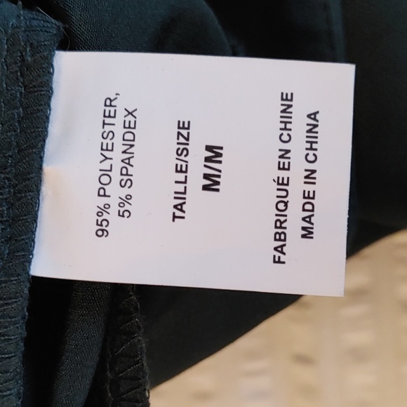 2/$30 NWT Women's Dark Green Another Story Straight Leg Trousers - Picture 7 of 8